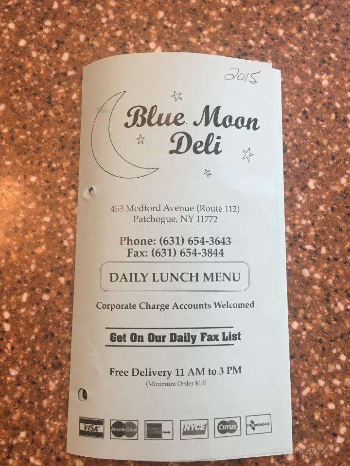 Blue Moon Deli - Patchogue, NY