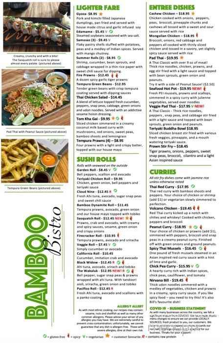 Bamboo Bistro - Crowsnest Pass, AB menu_pic