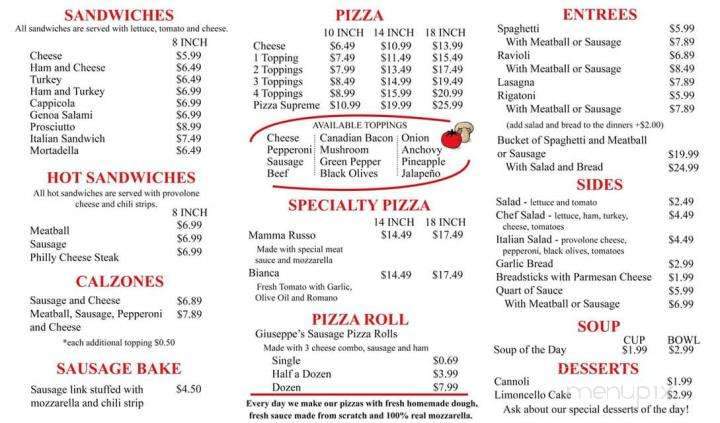 Giuseppe's Pizzeria & Deli - Denver, CO