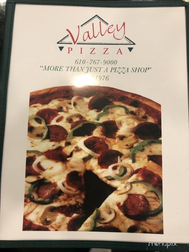 Valley Pizza Family Restaurant - Walnutport, PA menu_pic