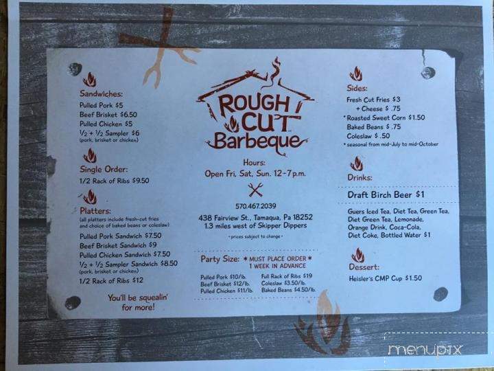 Rough Cut BBQ - Tamaqua, PA