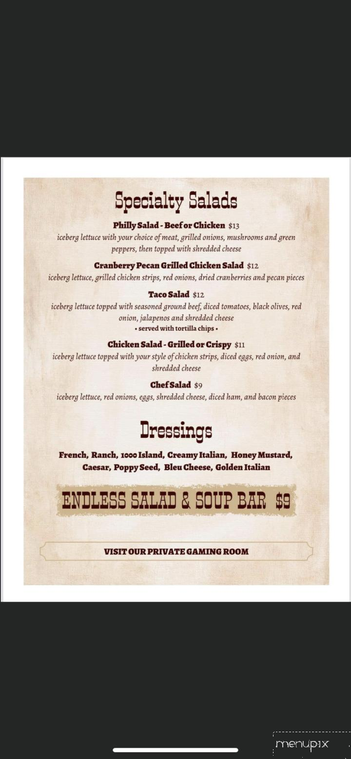 Lantern Pub Family Restaurant - Ashley, IL menu_pic