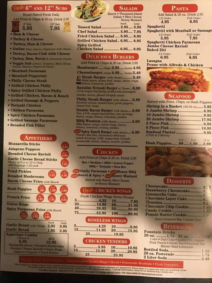 Giovanni's Pizza - Carrollton, GA