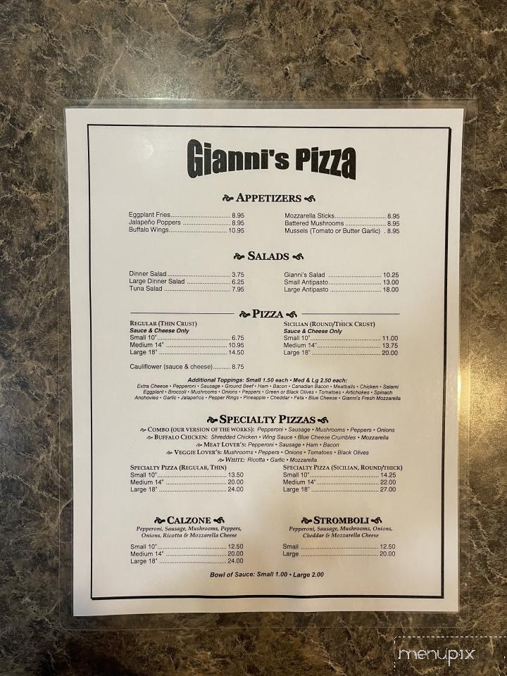 Gianni's Pizza Pub - Hudson, FL
