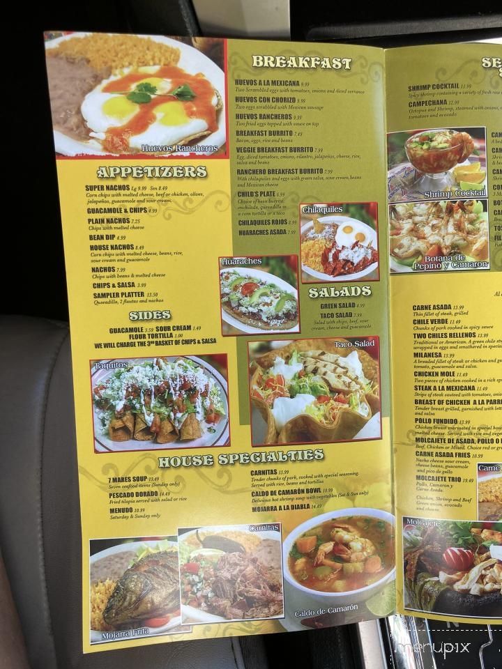 La Costa Mexican Restaurant - Fortuna, CA menu_pic