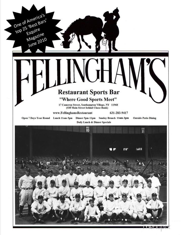 Fellingham's Restaurant Sports Bar - Southampton, NY