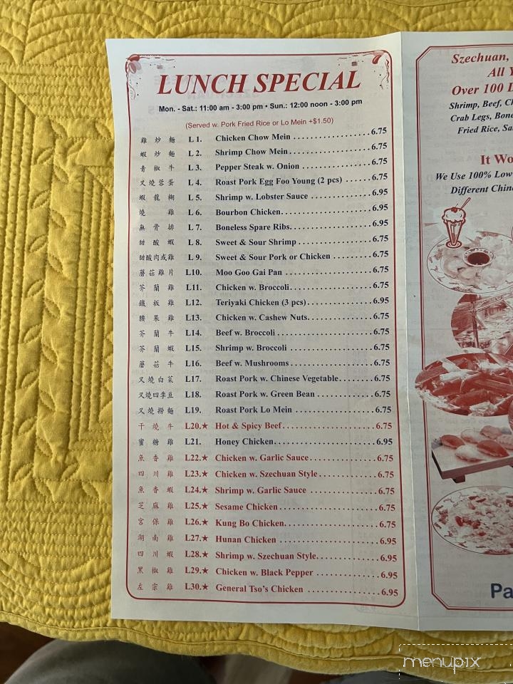 Dragon Buffet - Medina, OH menu_pic