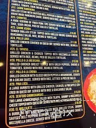 Casa Express - Tiffin, OH menu_pic