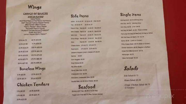 Wacky Wings - Covington, GA menu_pic
