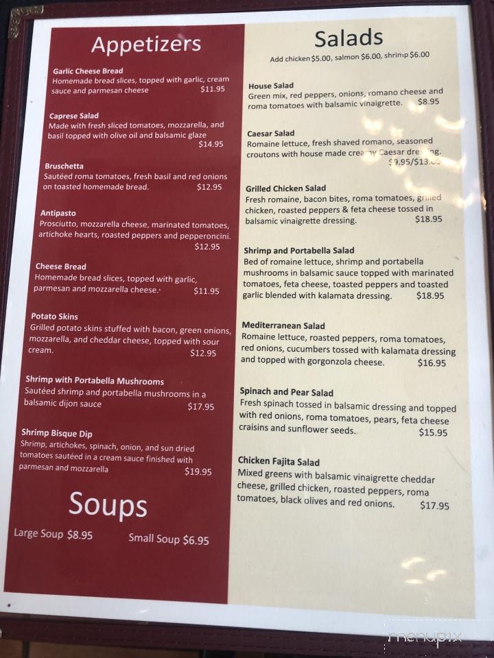 Khristopher's Ristorante & Bar - Carson City, NV menu_pic