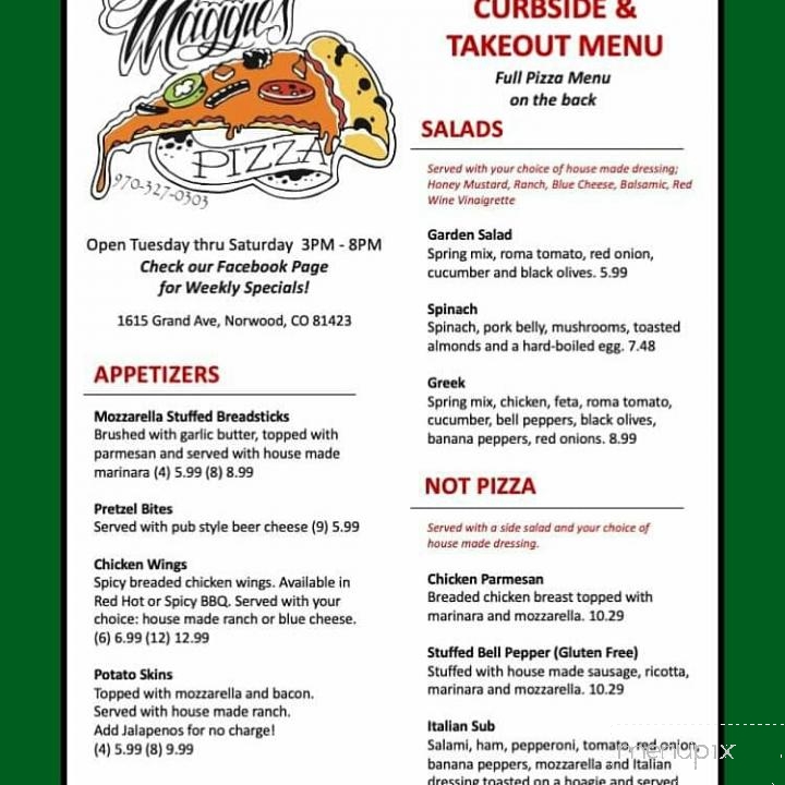 Maggie's Pizza - Norwood, CO