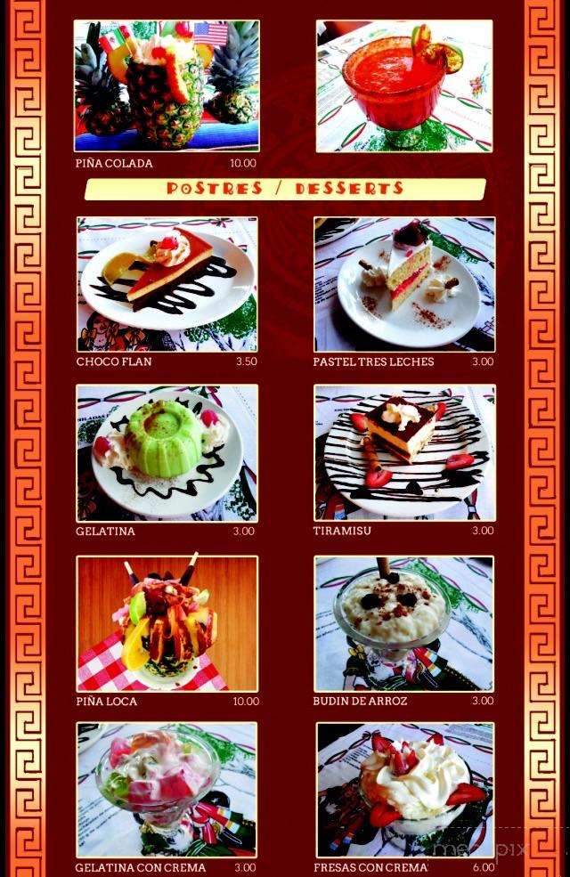 San Lucas Mexican Restaurant - Camden, NJ menu_pic