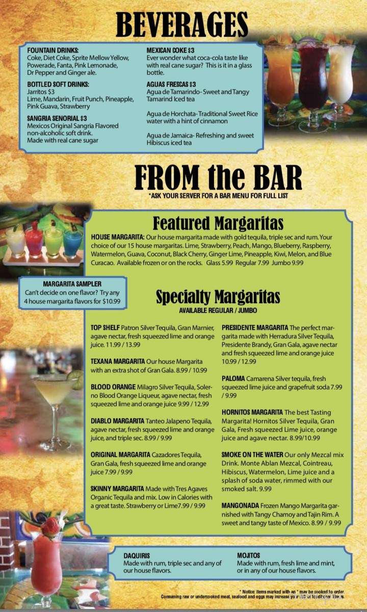 Rodeo Chico - Daleville, VA menu_pic