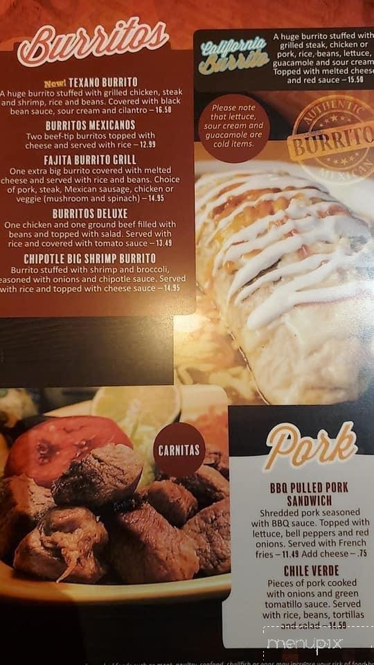 La Cocina - Lakewood, NY menu_pic