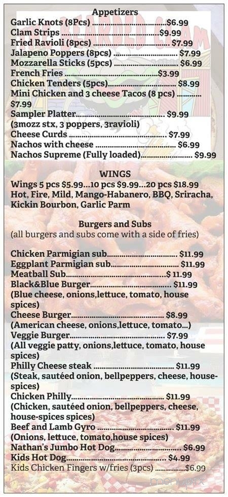 The Bearded Clam - Panama City, FL menu_pic