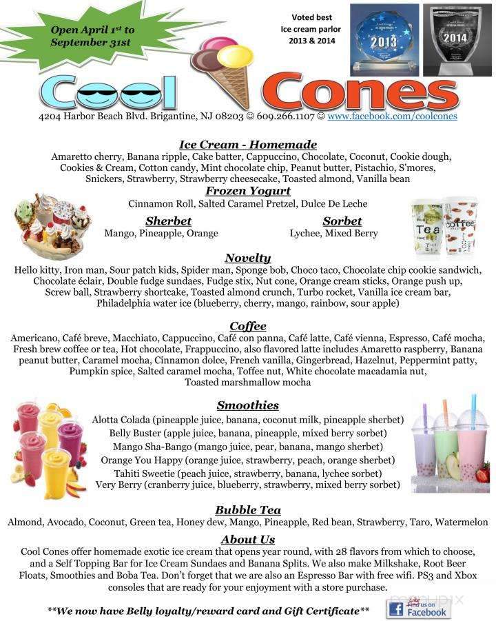Cool Cones ice cream - Brigantine, NJ
