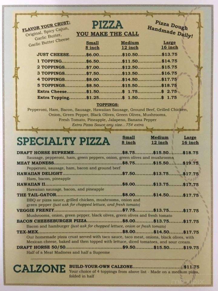 Menu of Rolling Valley Grill in Orland, IN 46776
