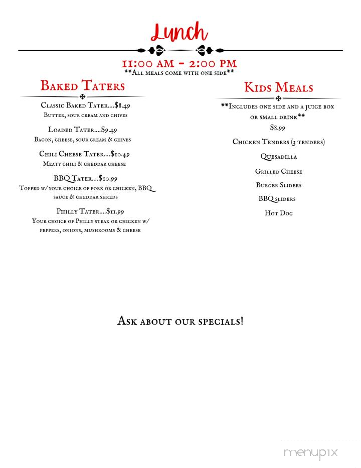 Chill & Fill - Blairsville, GA menu_pic