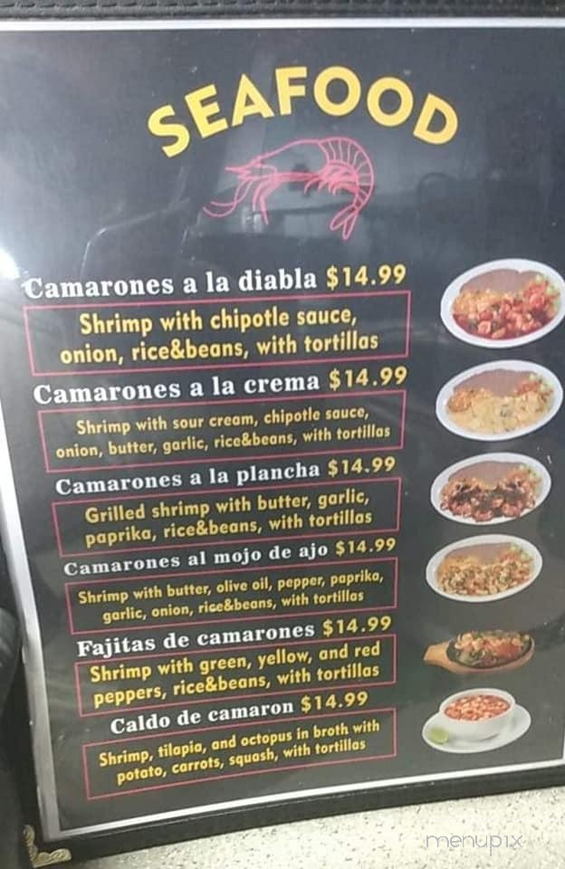 Tacos Jacob - Quincy, WA menu_pic