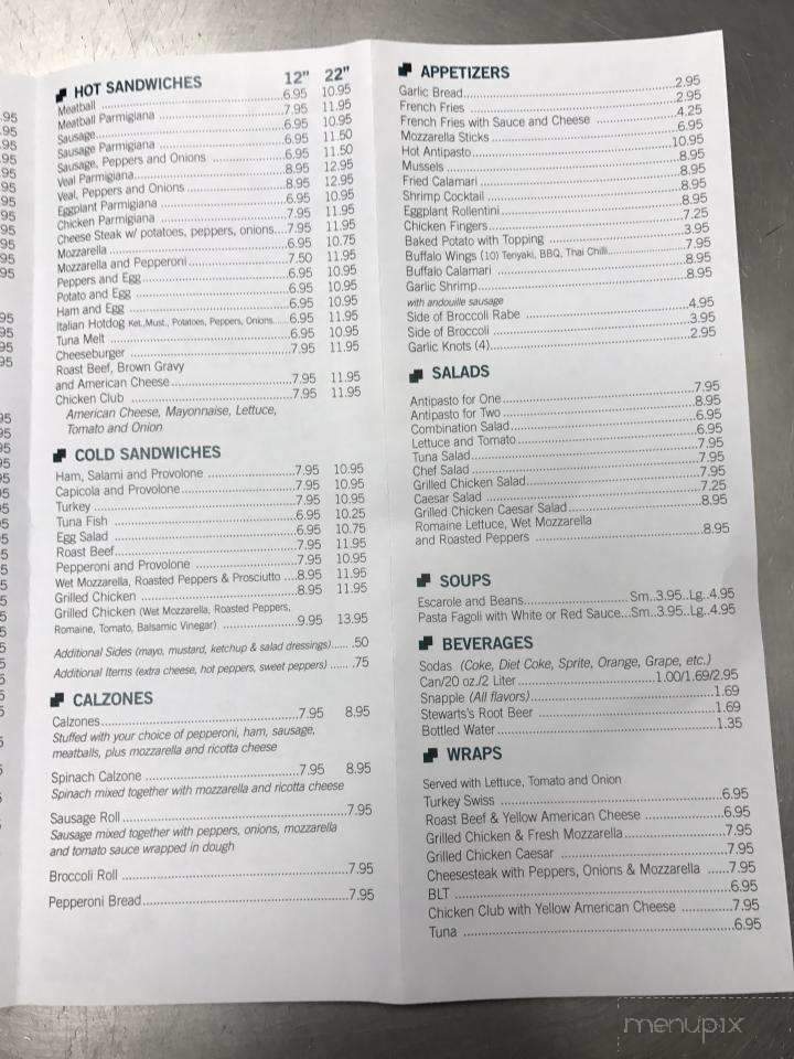 Joey's Pizzeria - Belleville, NJ menu_pic
