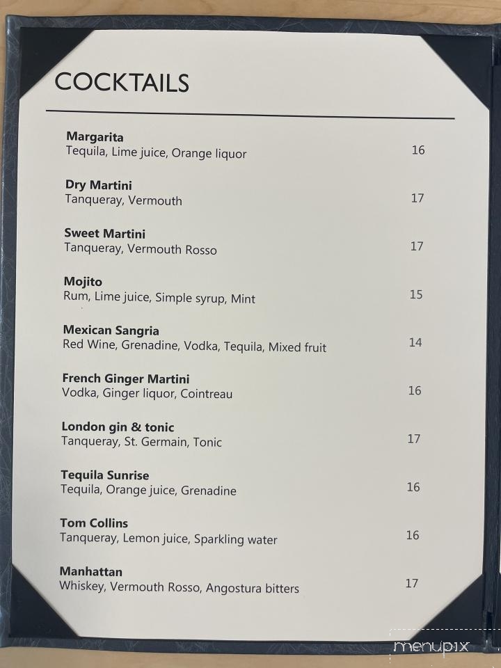 Wine Bar 1986 - New York, NY menu_pic