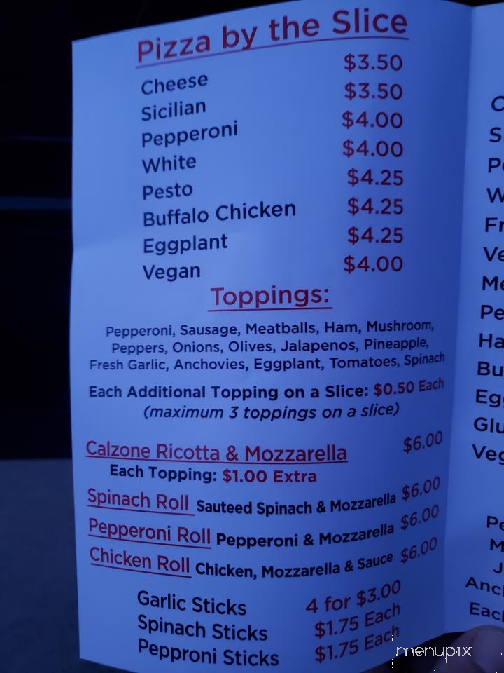 Pizza Wagon Of Brooklyn - Sherman Oaks, CA menu_pic
