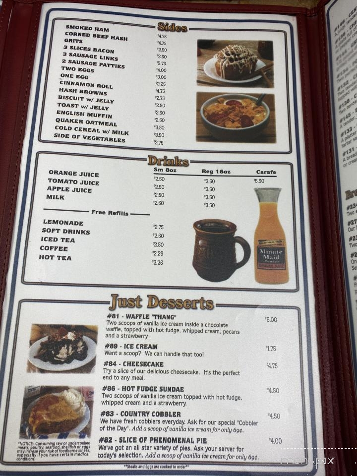 Kettle Restaurant - Bryan, TX menu_pic