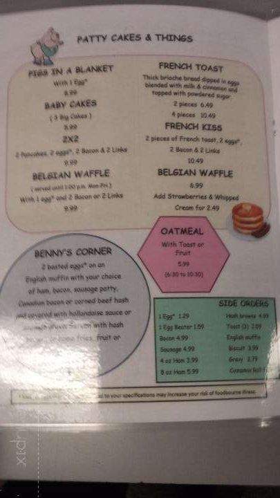 Fatty Patty's Restaurant - Vancouver, WA menu_pic