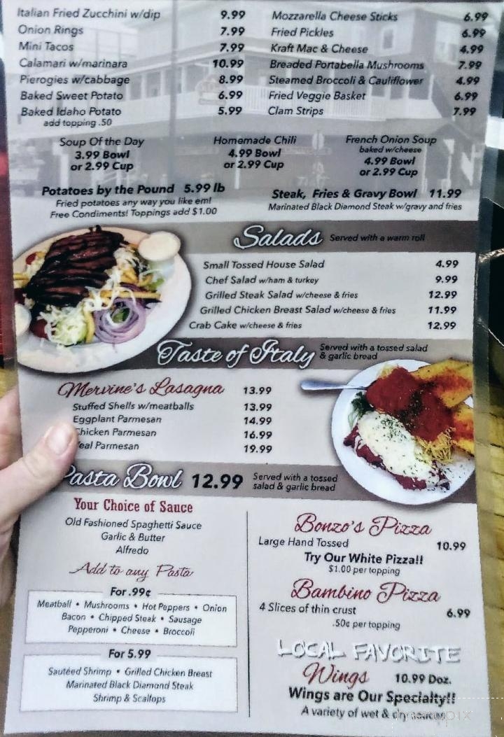 St Charles Cafe - Clearfield, PA menu_pic
