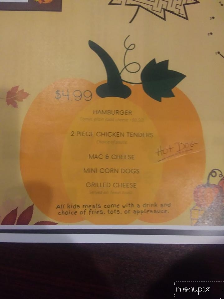 The Friendly Grille & Tavern - Jones, MI menu_pic