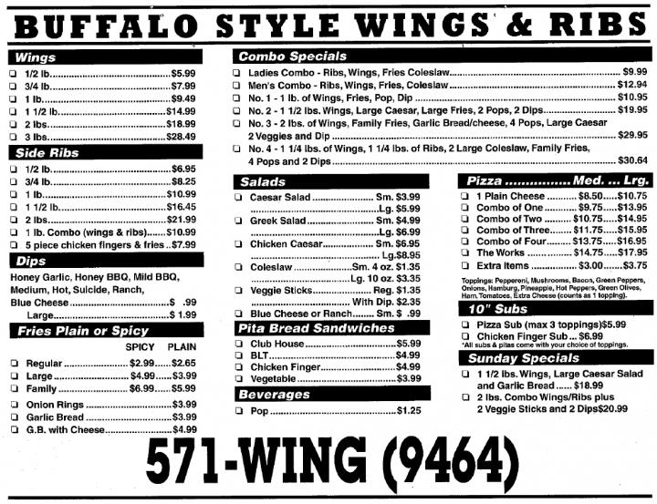 Buffalo Style Wings & Ribs - Oshawa, ON