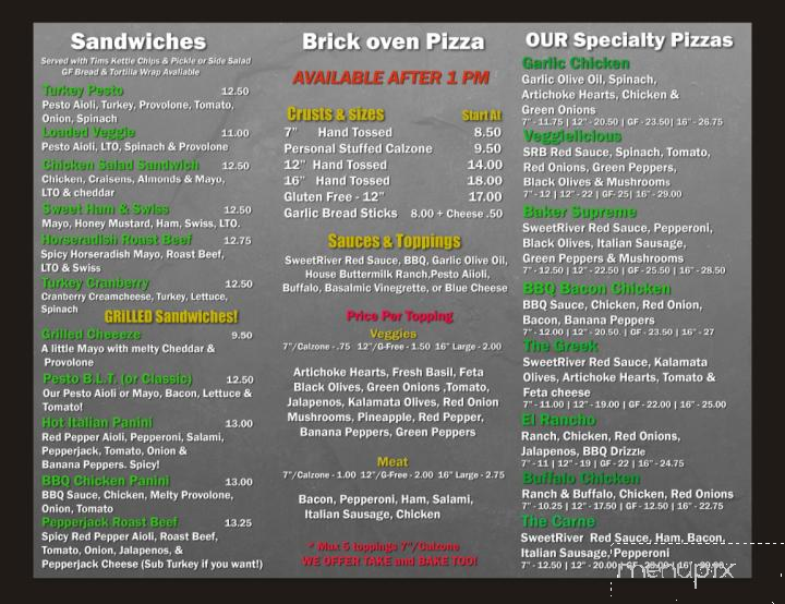 Sweetriver Bakery - Pateros, WA menu_pic