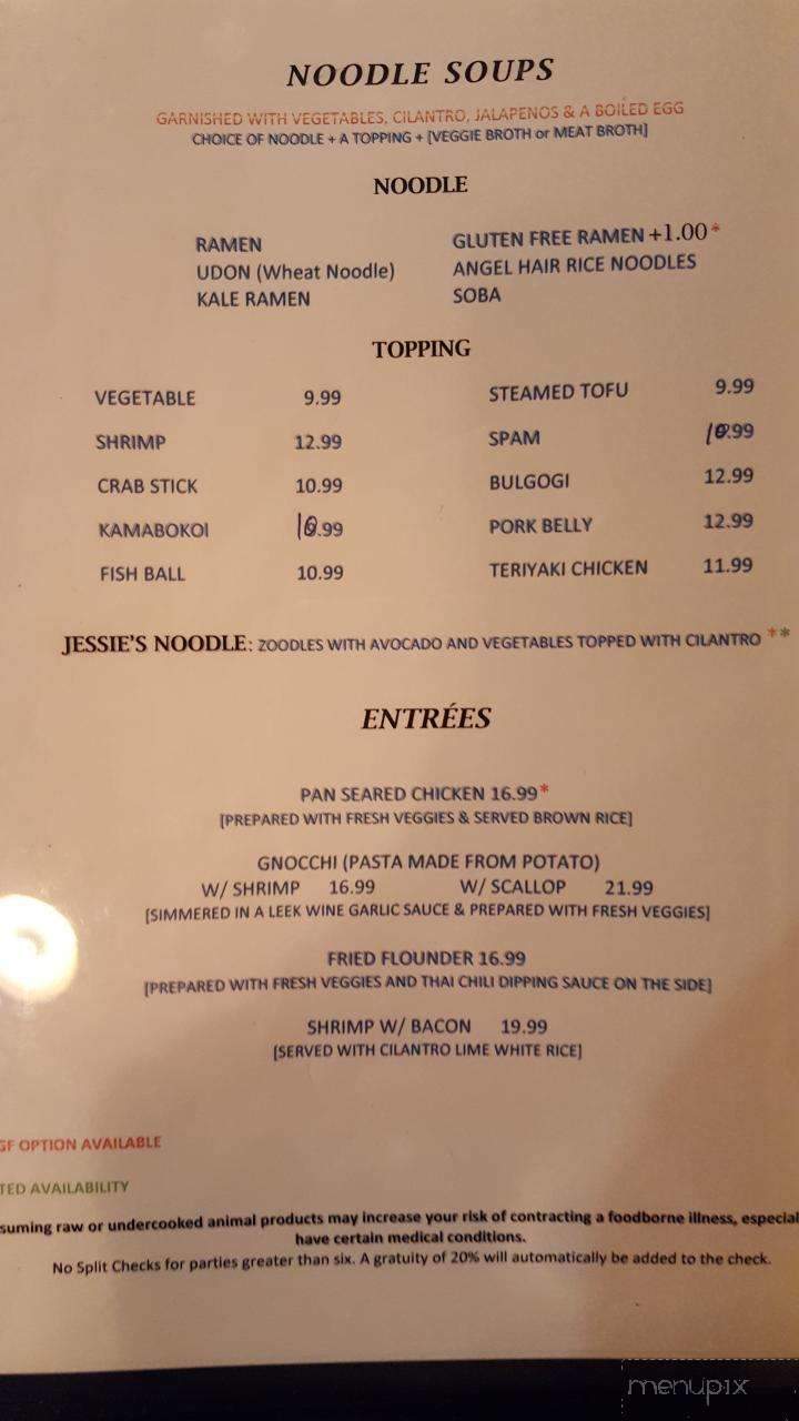 Jessie's Kitchen - Leonardtown, MD menu_pic