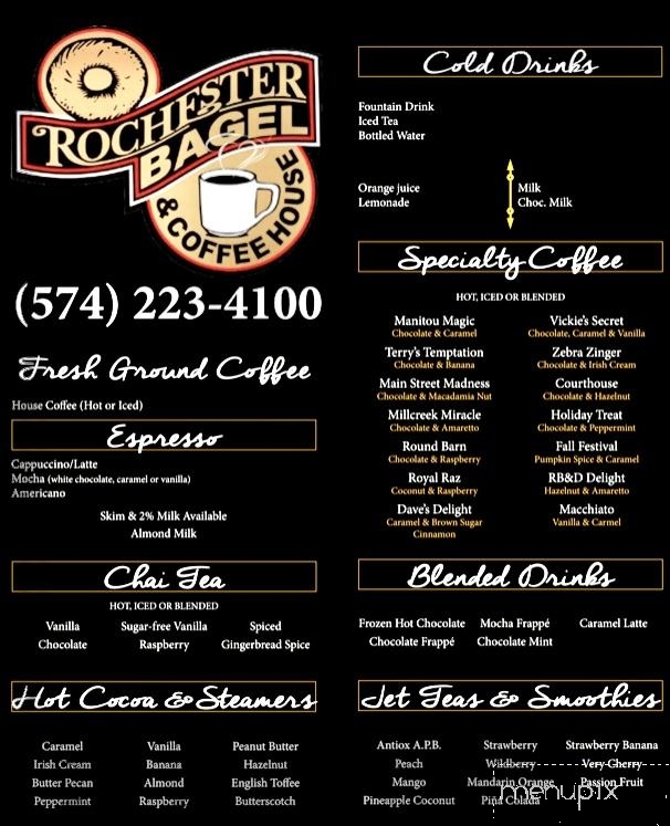 Rochester Bagel & Coffee House - Rochester, IN