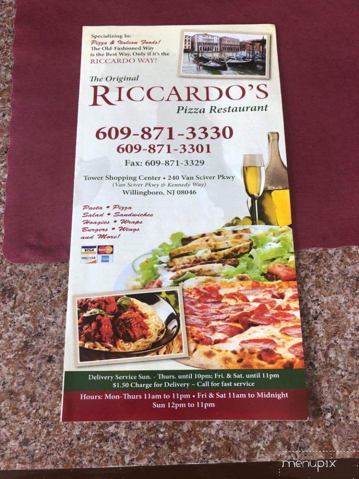 Riccardo's Pizza & Restaurant - Willingboro, NJ