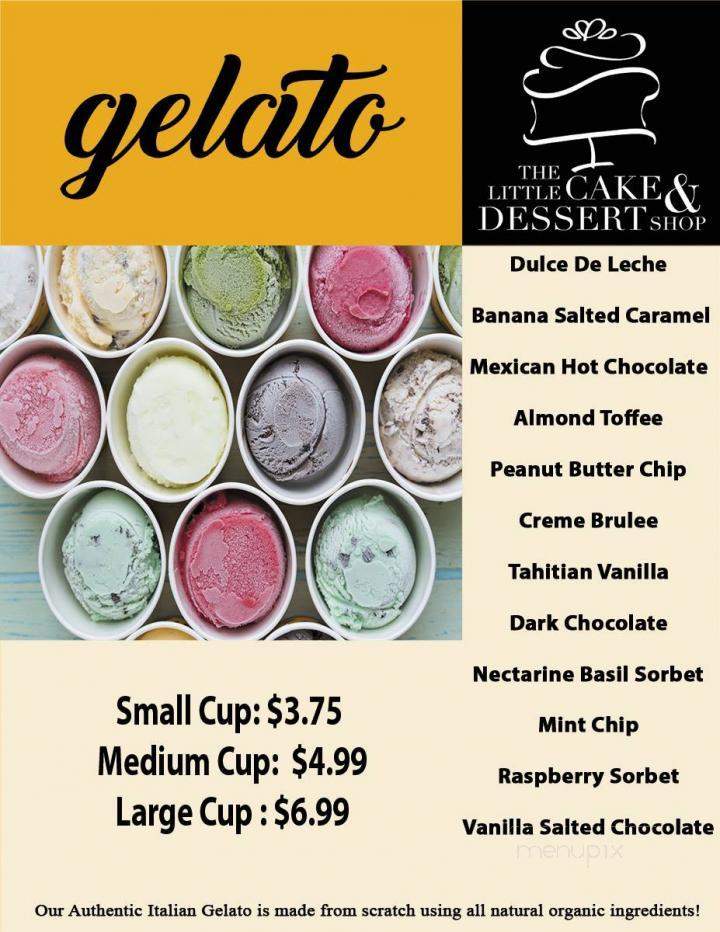 The Little Cake And Dessert Shop - Lehi, UT menu_pic