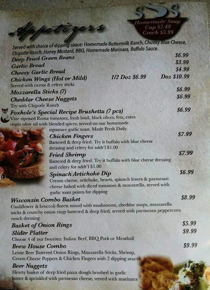 Foxhole Tap & Pizzeria - Mchenry, IL