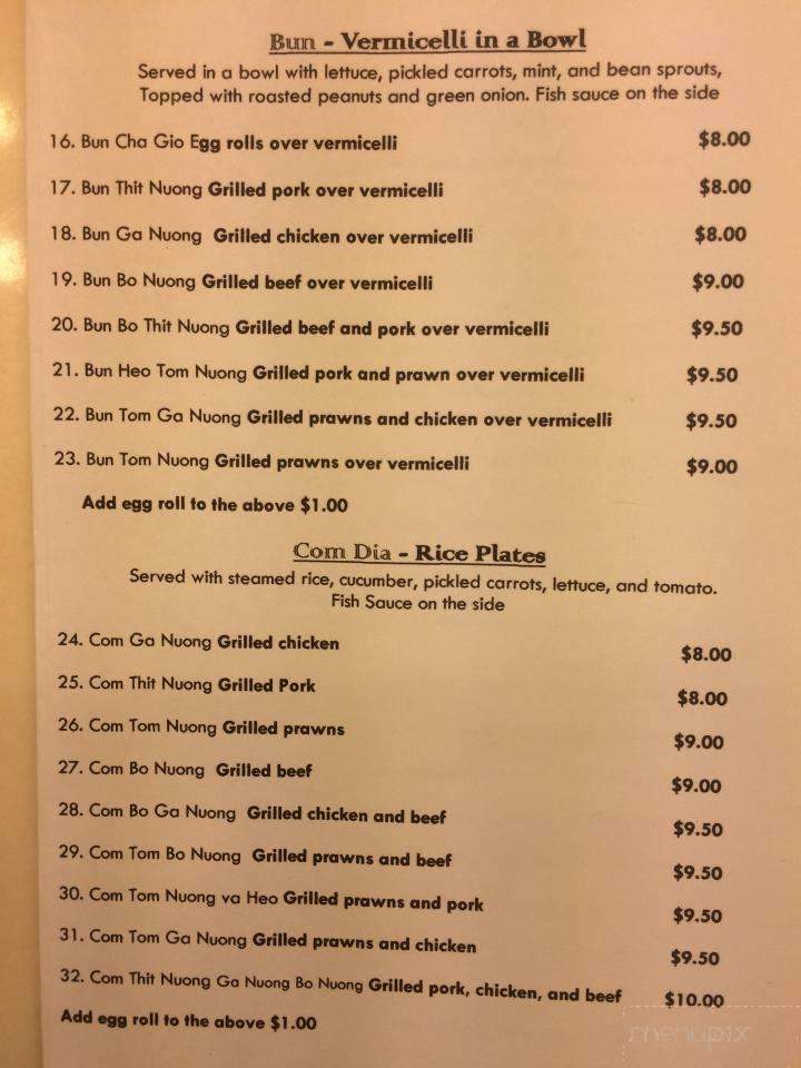 King Of The Roll - San Rafael, CA menu_pic