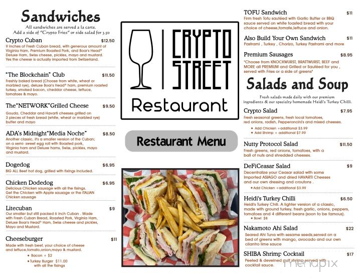 Crypto Street Restaurant - Clearwater Beach, FL