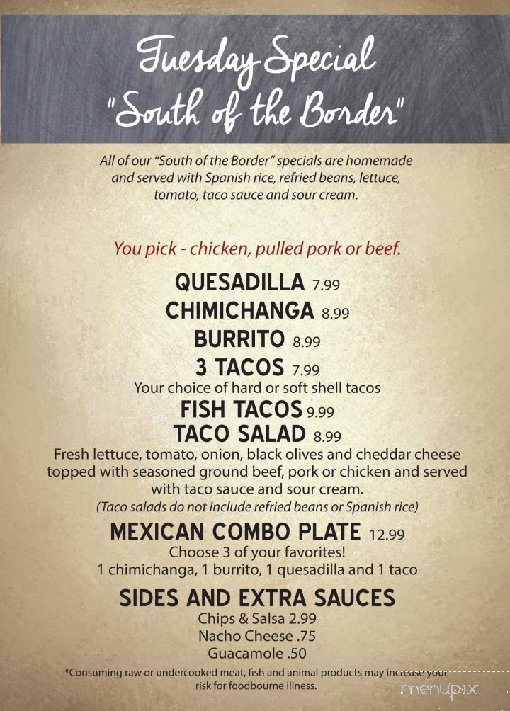 Antoinette's & Antonio's - Plymouth, WI menu_pic