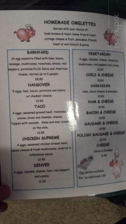 Fatty Patty's Restaurant - Vancouver, WA menu_pic