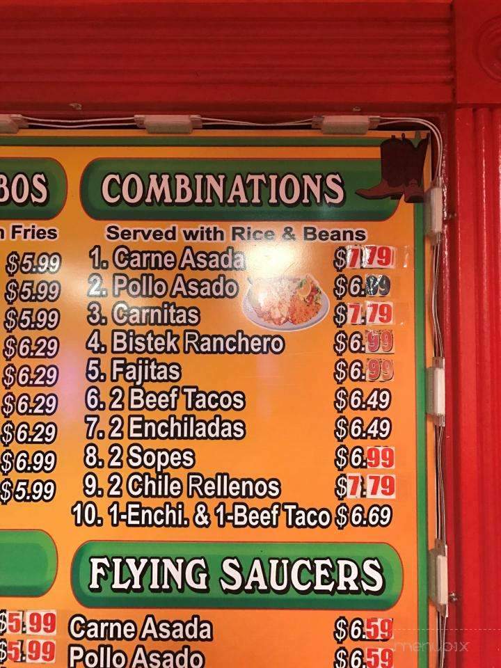 Los Taquitos Mexican Grill - Chula Vista, CA menu_pic