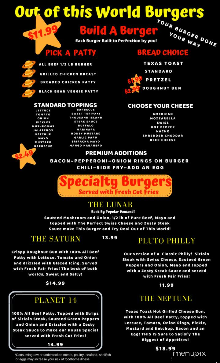Planet 14 - Galion, OH menu_pic