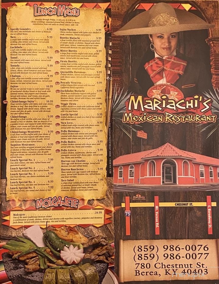 Mariachi's Mexican Restaurant - Berea, KY