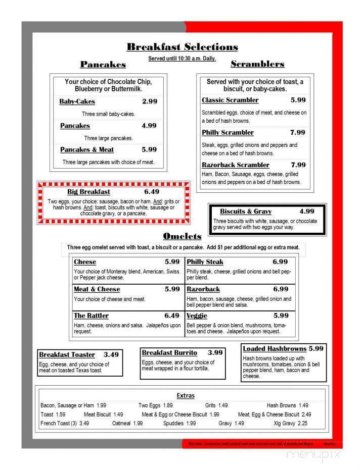 Em's Cafe - Murfreesboro, AR menu_pic