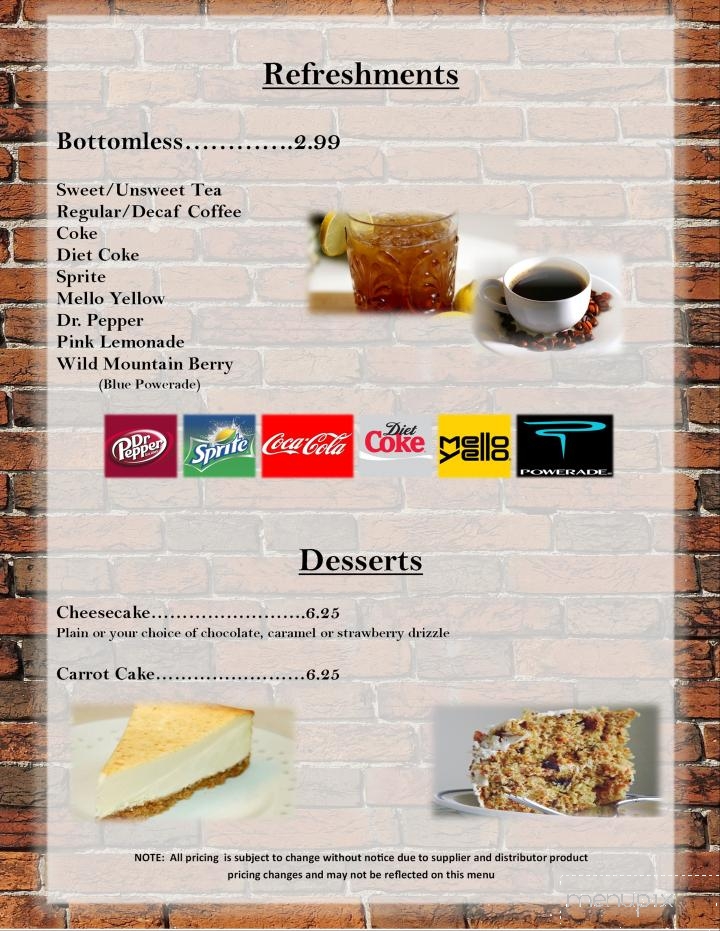 Angelo's in the Gap - Cumberland Gap, TN menu_pic