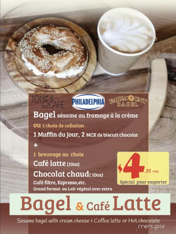 Cafe Expressions - Montreal, QC menu_pic