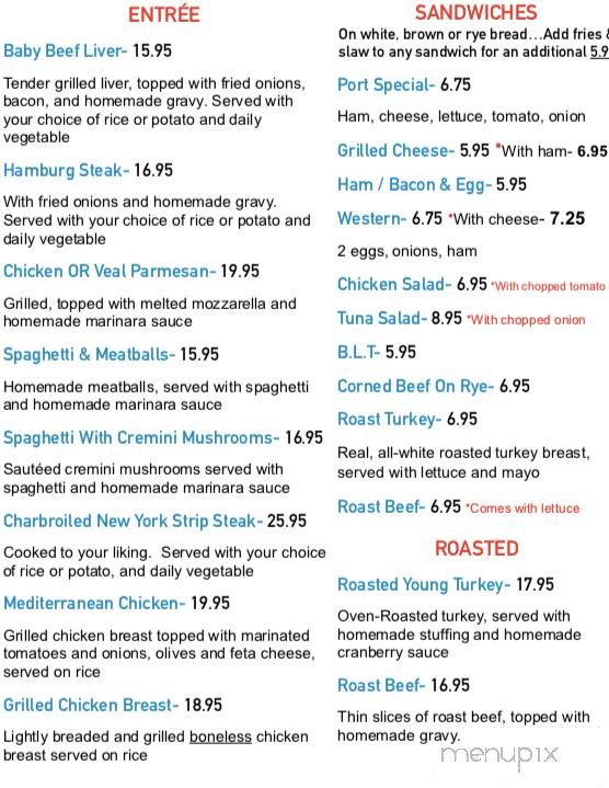 Walter's and Neptune's Restaurant - Port Colborne, ON menu_pic