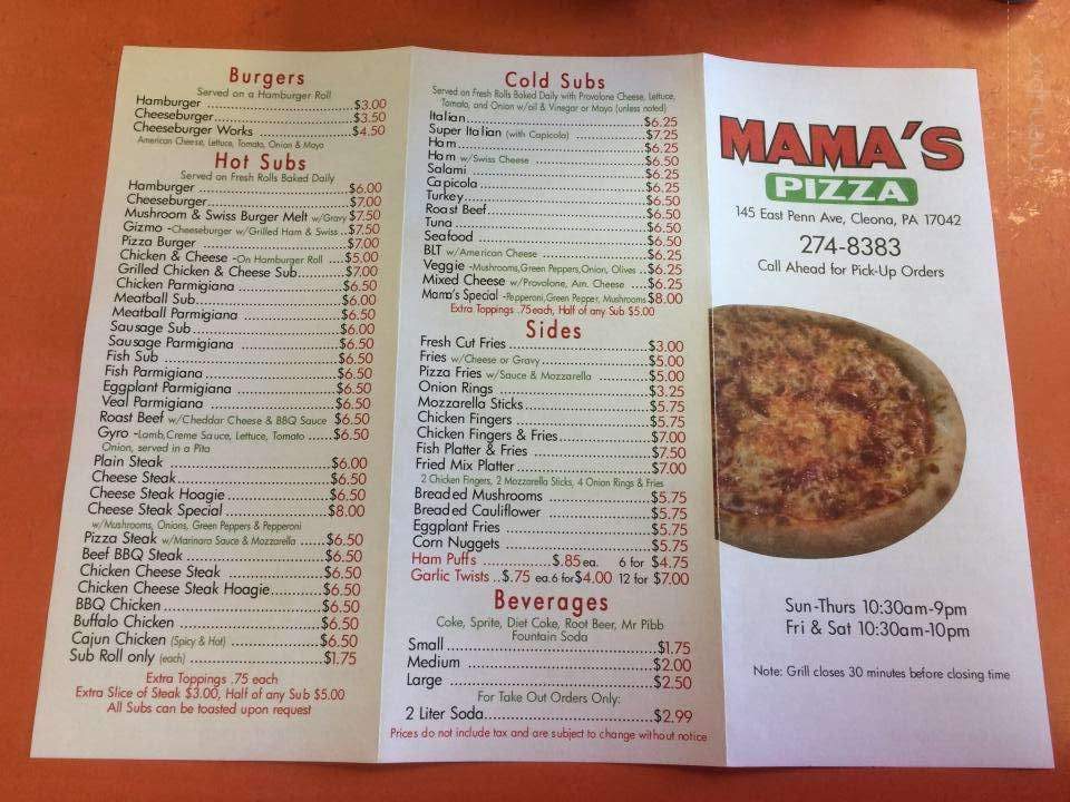 Mama's Pizza - Cleona, PA