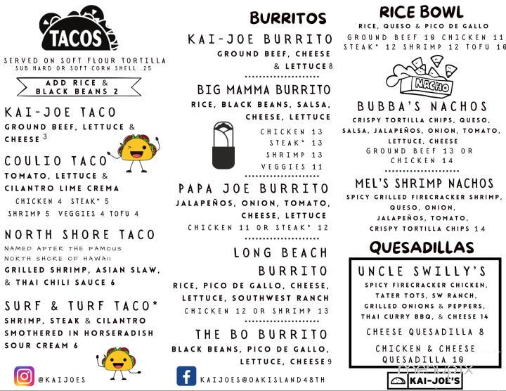 Kai Joe's - Oak Island, NC